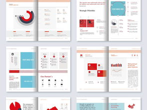 专业设计助力品牌升级 企业画册设计模板与素材资源全解析